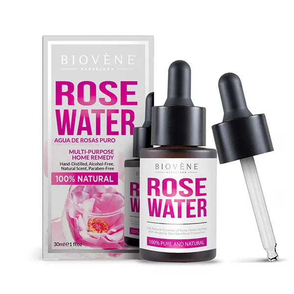 Sienoire BIOVENE – Eau de Rose Naturelle Tonique et Hydratante