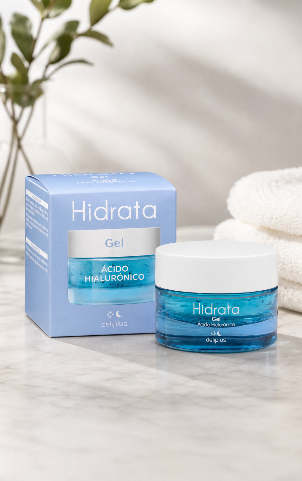 Sienoire Deliplus - Gel Facial à l'Acide Hyaluronique Hydratant et Repulpant