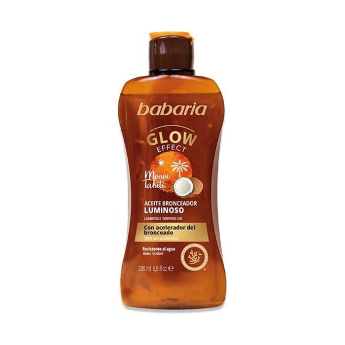 Sienoire Babaria - Glow Effect Huile Bronzante en Gel Accélératrice au Monoï de Tahiti