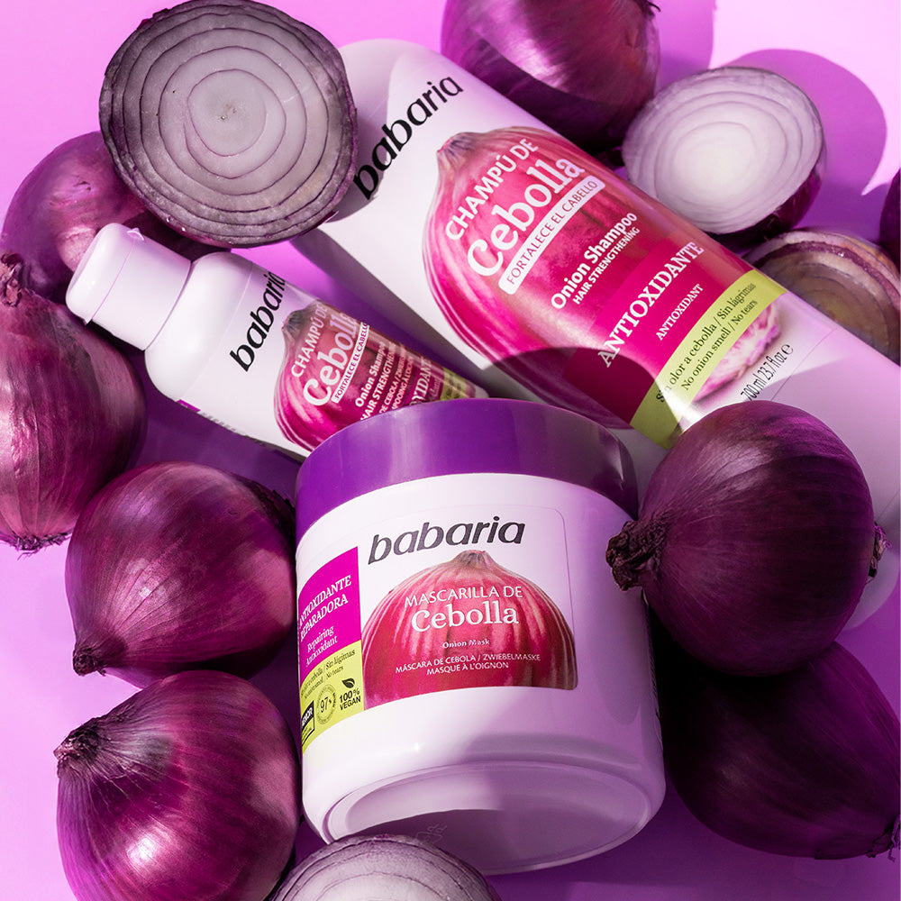 Sienoire Babaria - Shampooing à l'Extrait d'Oignon Antioxydant