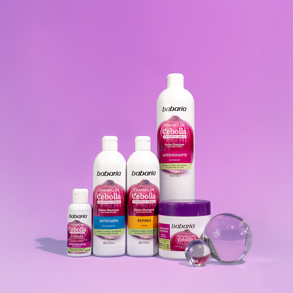 Sienoire Babaria - Shampooing à l'Extrait d'Oignon Antioxydant