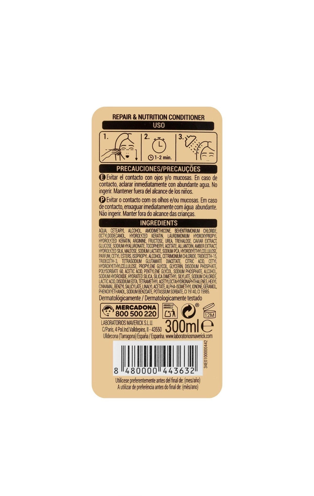 Sienoire Deliplus - Après-Shampoing Réparateur