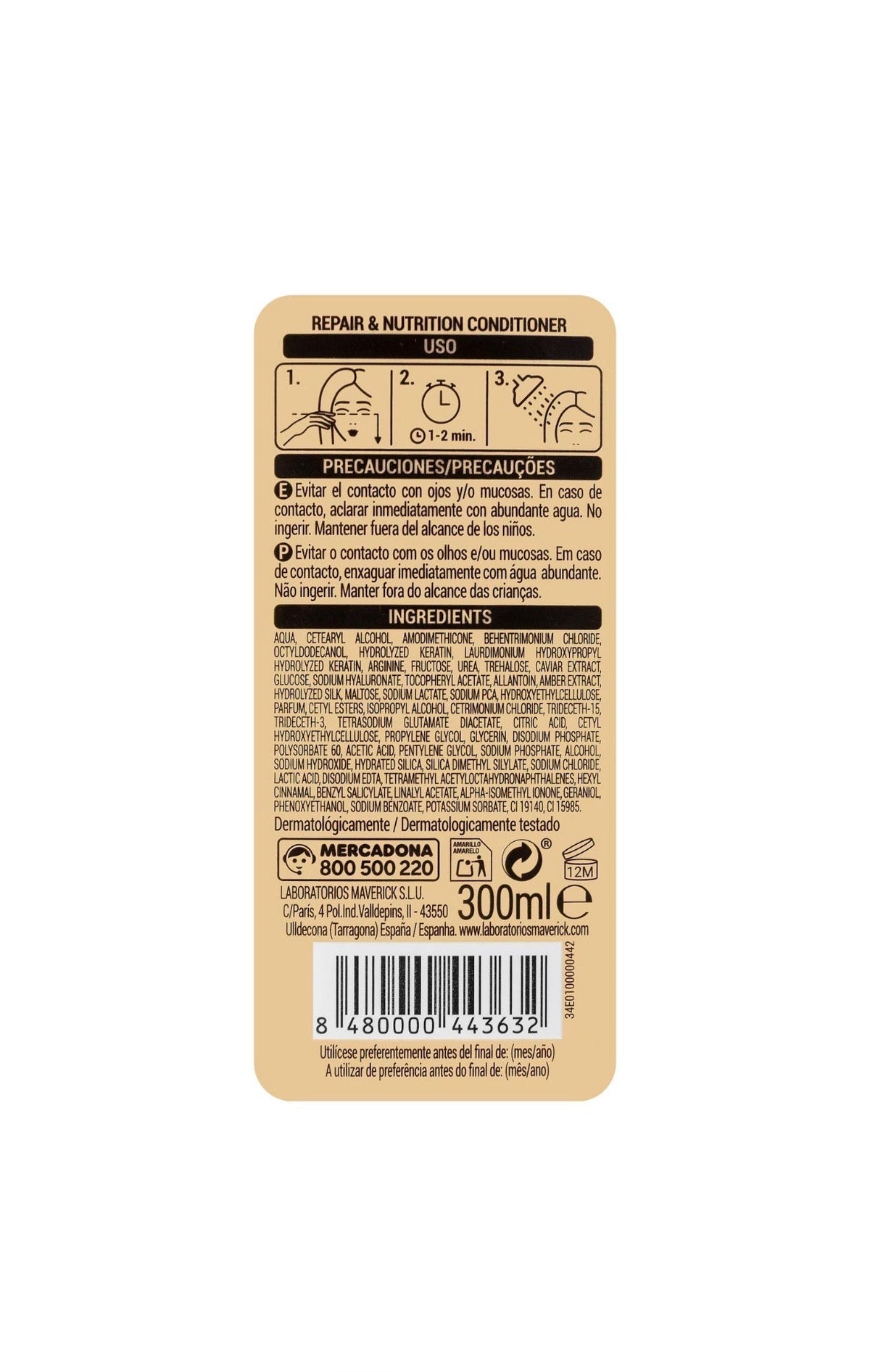 Sienoire Deliplus - Après-Shampoing Réparateur
