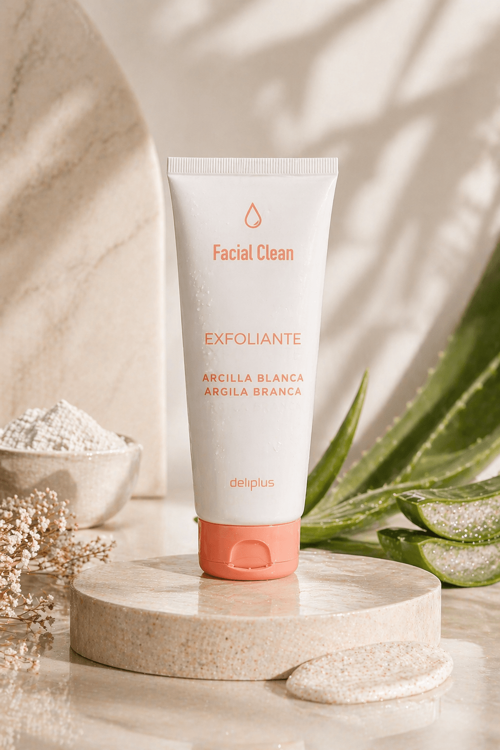 Sienoire Deliplus - Exfoliant Visage Argile Blanche
