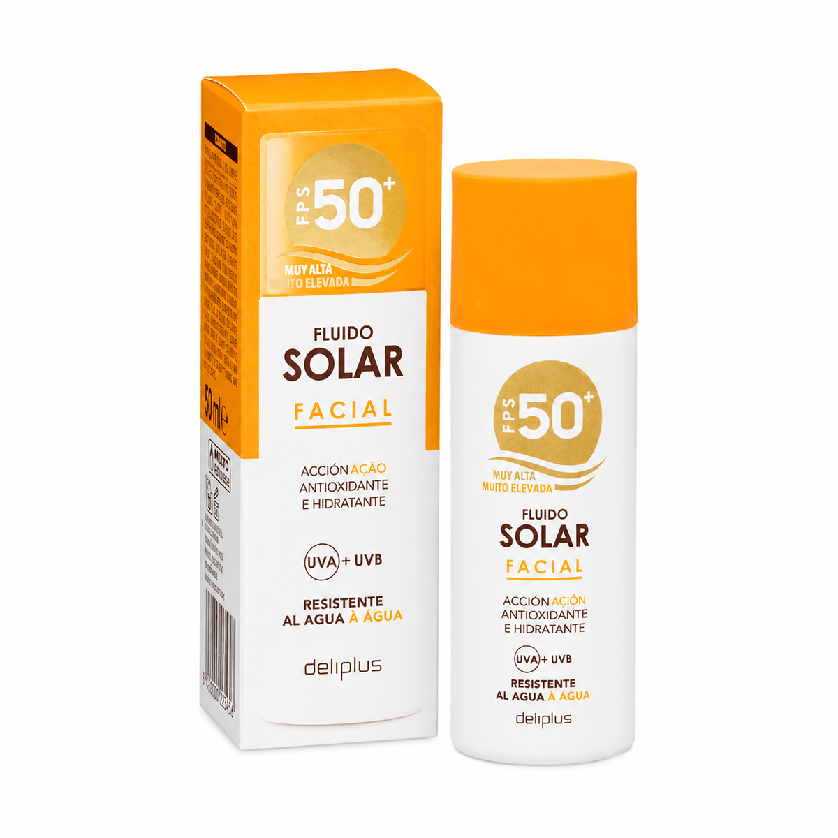 Sienoire Deliplus - Fluide Solaire Visage SPF 50+ Antioxydant