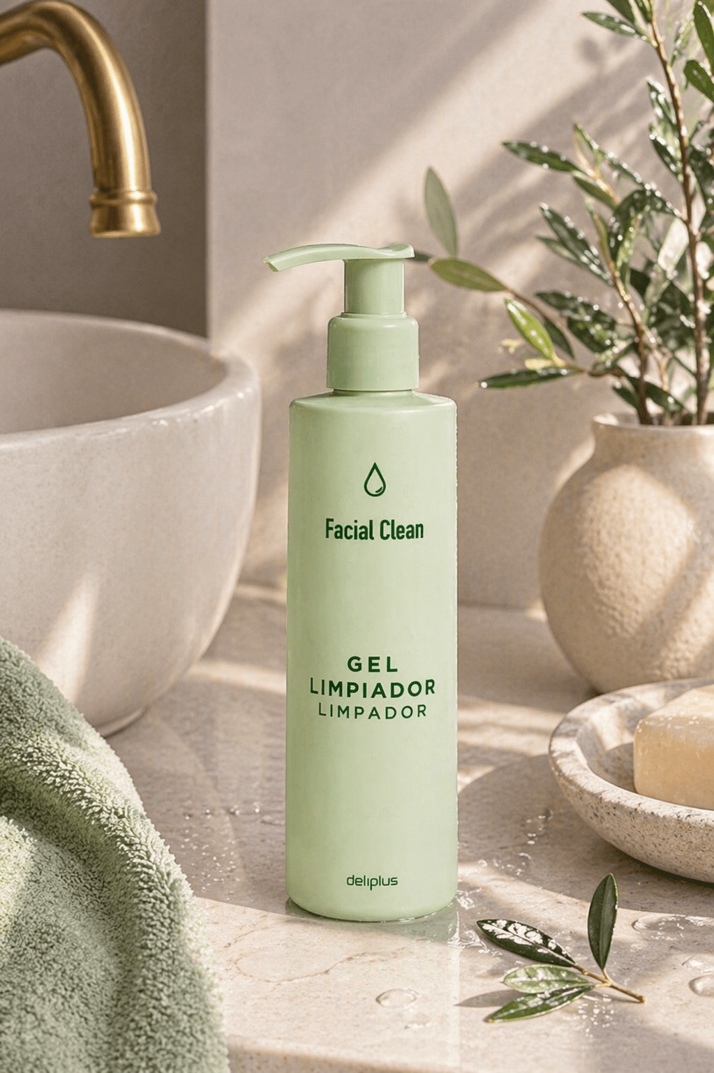 Sienoire Deliplus - Gel Nettoyant Visage Facial Clean