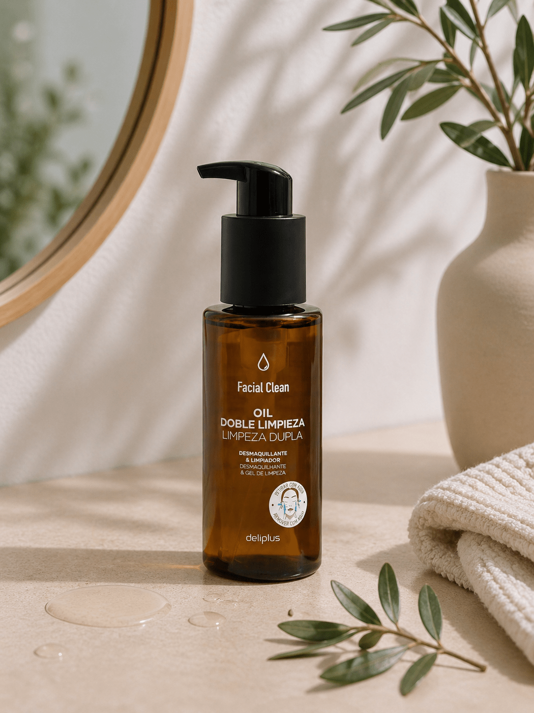 Sienoire Deliplus - Huile Démaquillante Double Nettoyage