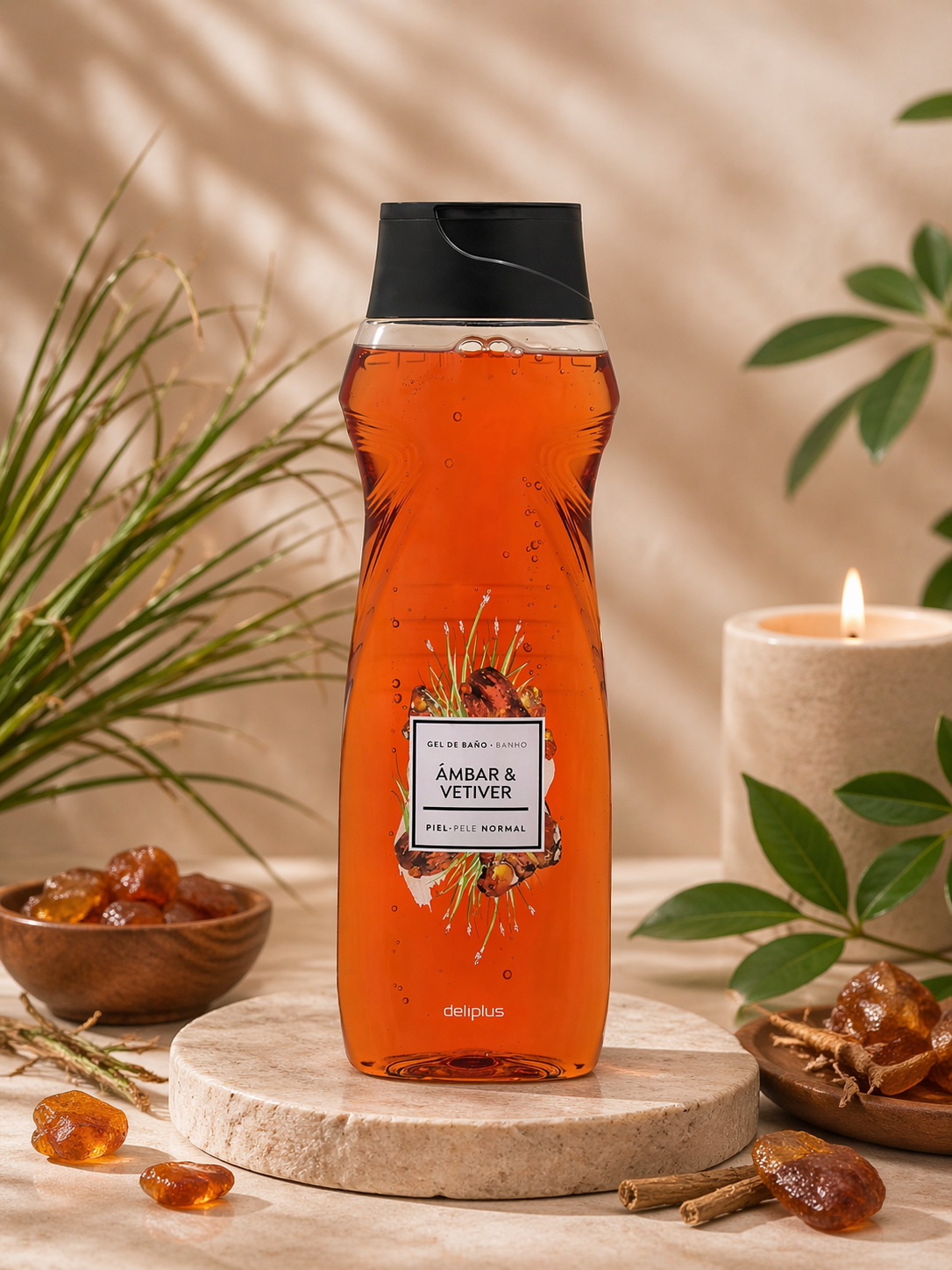 Sienoire Deliplus - Gel de Bain Multiparfums Gourmands 750 ml