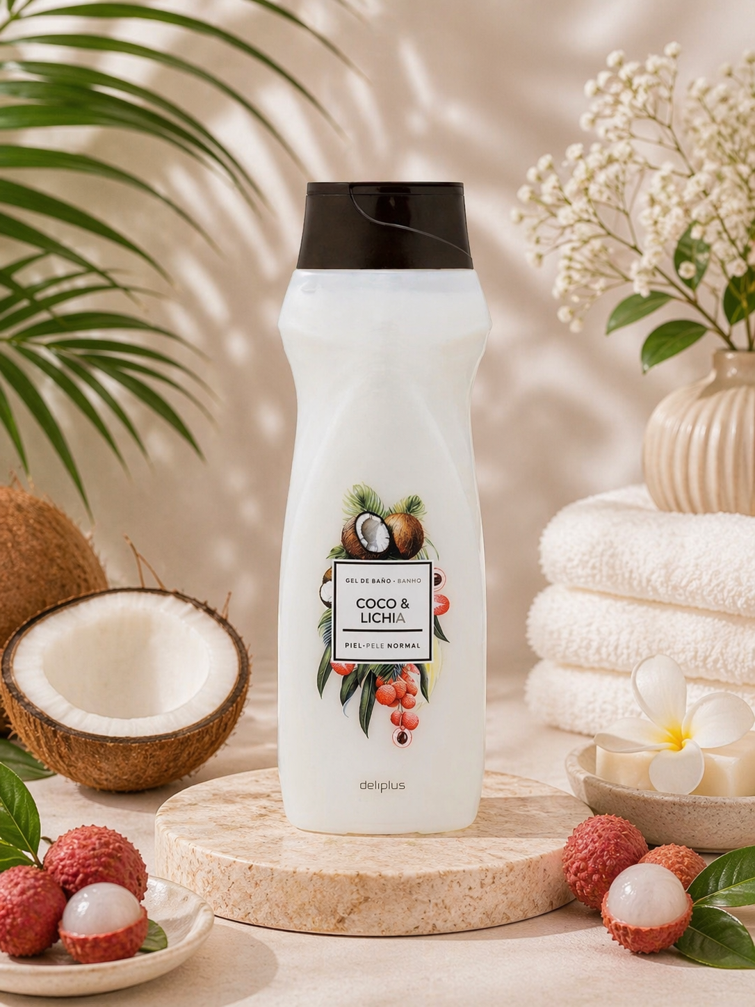 Sienoire Deliplus - Gel de Bain Multiparfums Gourmands 750 ml